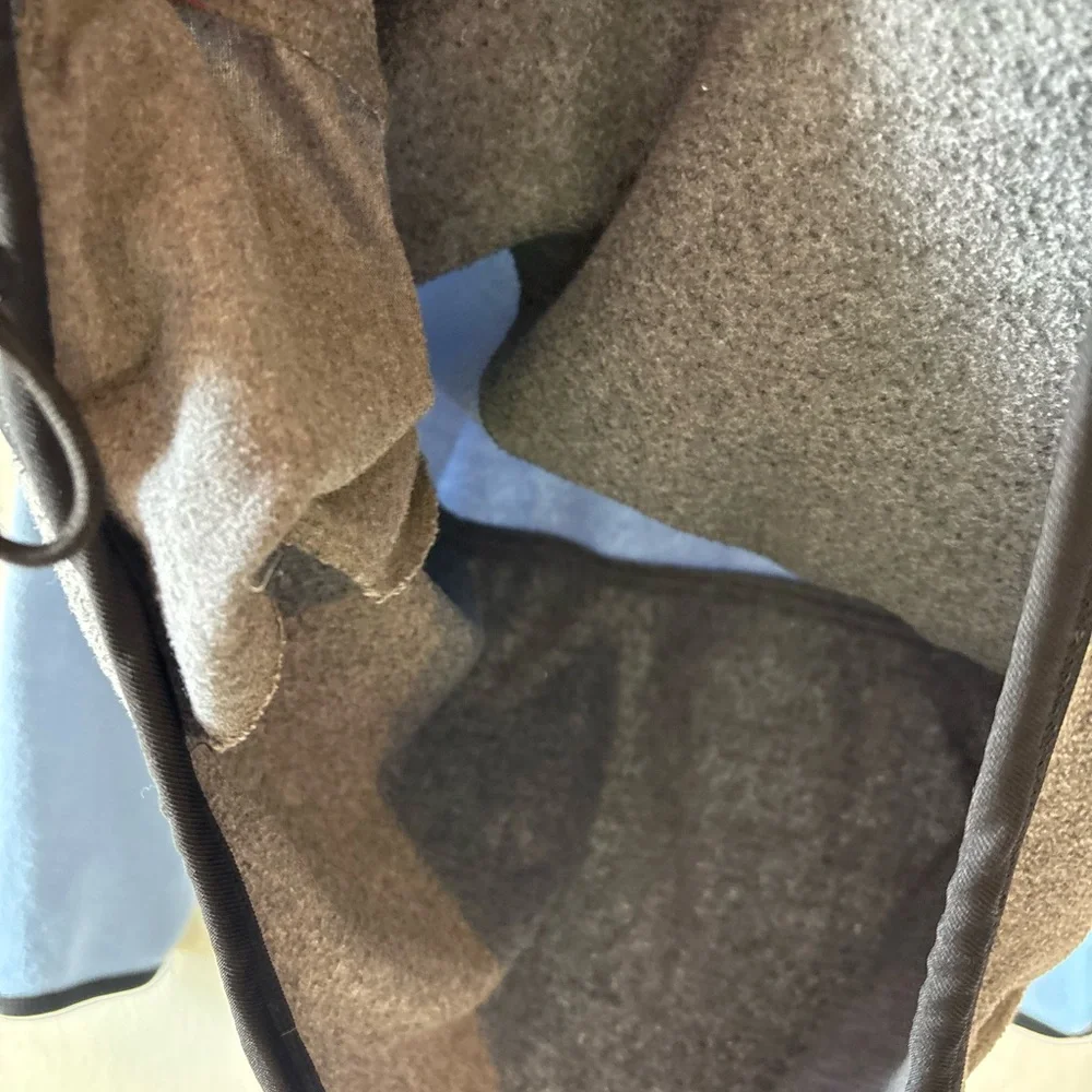 Vintage Winne the Pooh Blue and‎ Gray Quarter-Zip Fleece with Embroidered